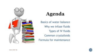 The very basic of iv fluids | PPT