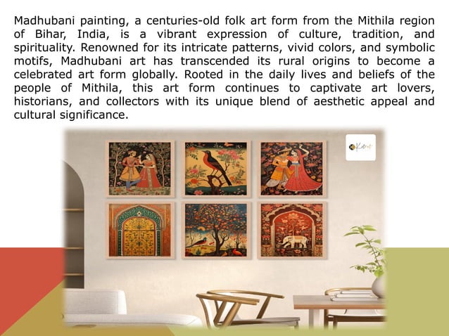 The Vibrant Legacy of Madhubani Painting A Cultural Treasure of India.pptx
