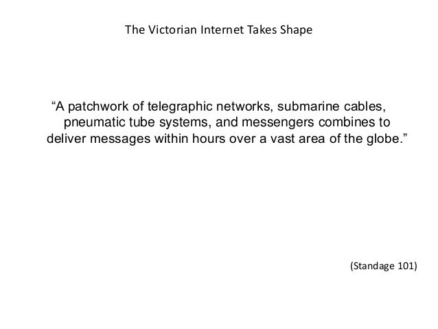 Victorian internet essay