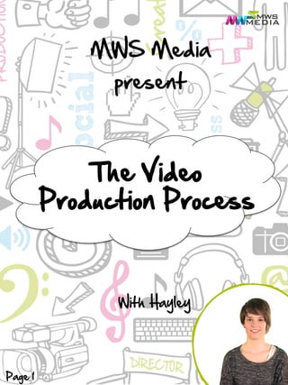 The  Video  
Production  Process  
With  Hayley  
Page  1  
MWS  Media  
  
present  
 