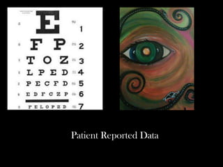 Patient Reported Data
 