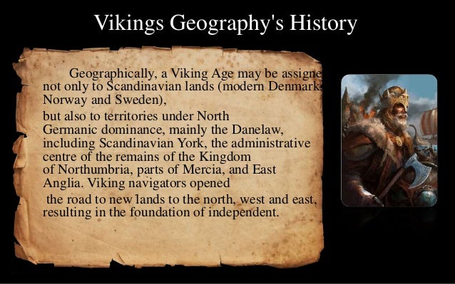 The vikings age presentation