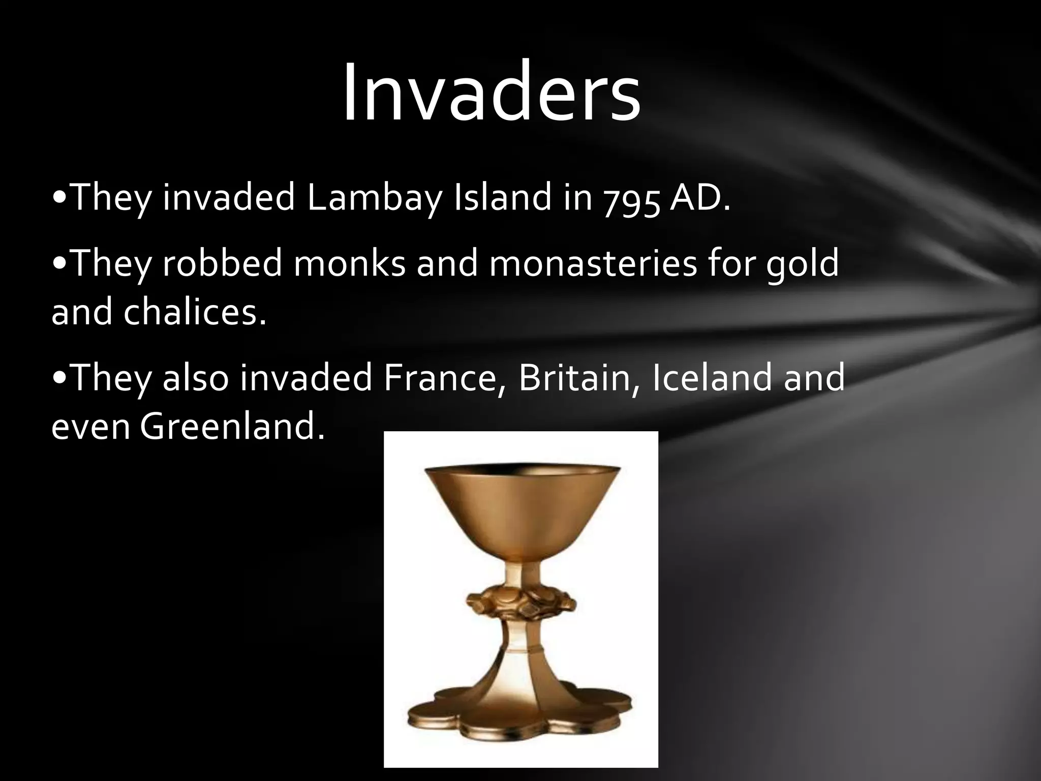 The vikings by luisne corey | PPT