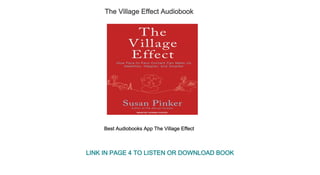 The Village Effect Audiobook
Best Audiobooks App The Village Effect
LINK IN PAGE 4 TO LISTEN OR DOWNLOAD BOOK
 