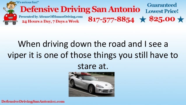 Defensive Driving San Antonio >> The Viper Defensive Driving San Antonio >> The Viper
