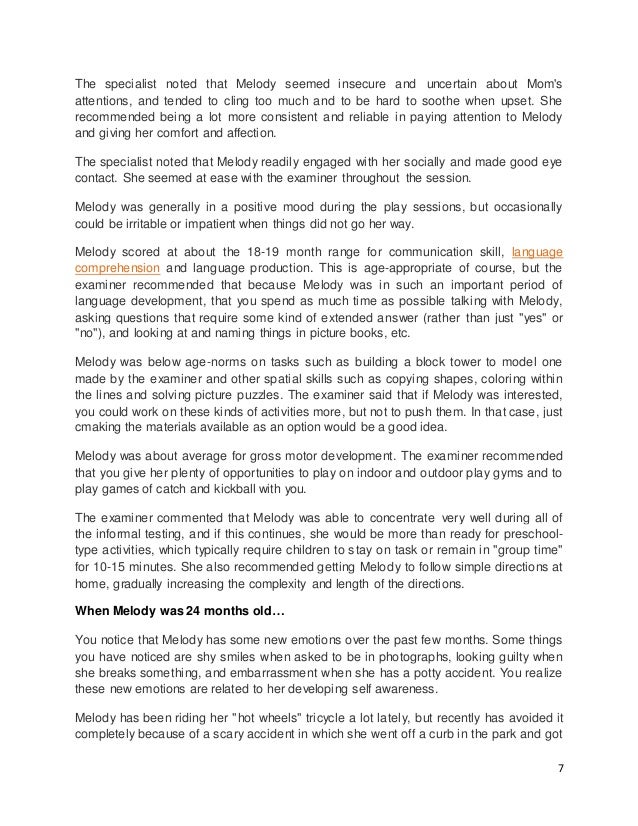 My virtual child blog picture