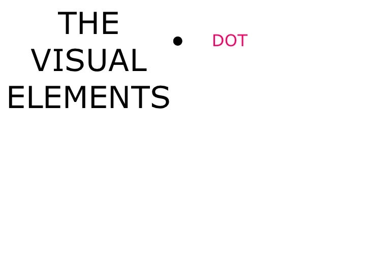 The Visual Elements : The visual elements of an image english version
