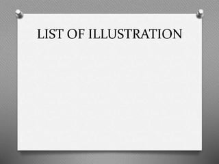 LIST OF ILLUSTRATION
 