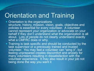 Share your volunteer needs with your volunteers and AC members