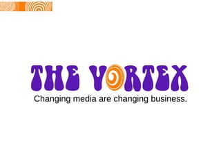 Changing media are changing business.
 