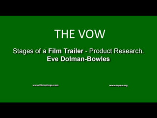 THE VOW
 