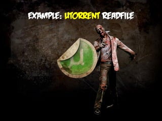 Example: utorrent readfile
 