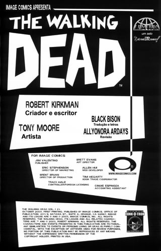 The Walking Dead   Historia em Quadrinhos 01
