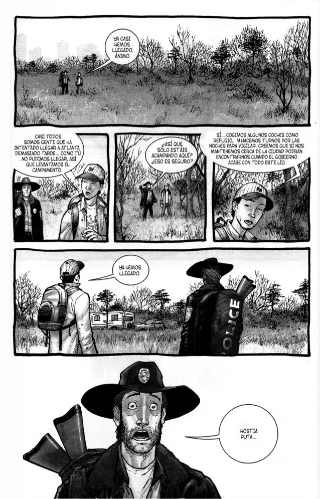 the walking dead comic capítulo 2