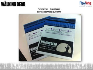 Netmovies – Envelopes
Envelopes/mês: 130.000
 