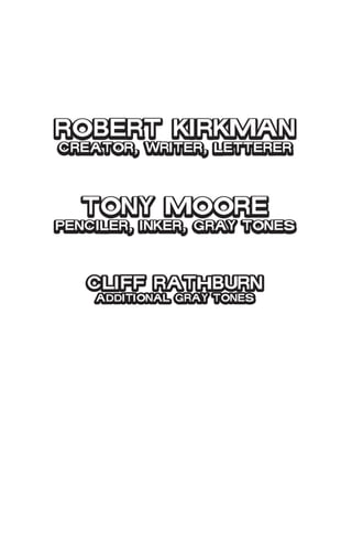 The Walking Dead volume 1