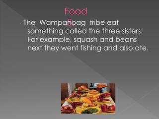 The wampanoag tribe jazel | PPTX