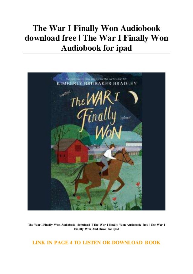 The War I Finally Won Audiobook download free The War I Finally Won