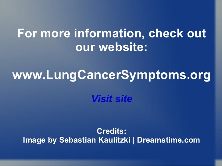 Lung Cancer Can Kill Do You Know Its Symptoms?