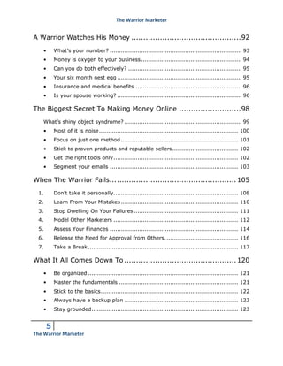 The Warrior Marketer | PDF