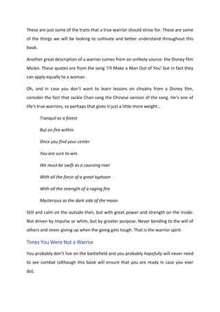 The warrior mindset | PDF