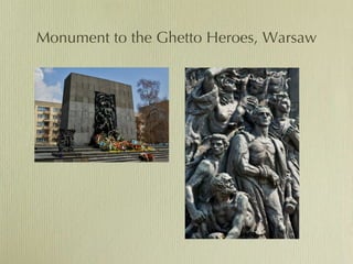 Monument to the Ghetto Heroes, Warsaw 