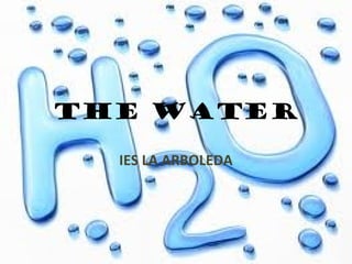 THE WATER

  IES LA ARBOLEDA
 