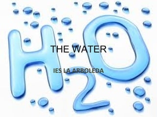 THE WATER
IES LA ARBOLEDA
 