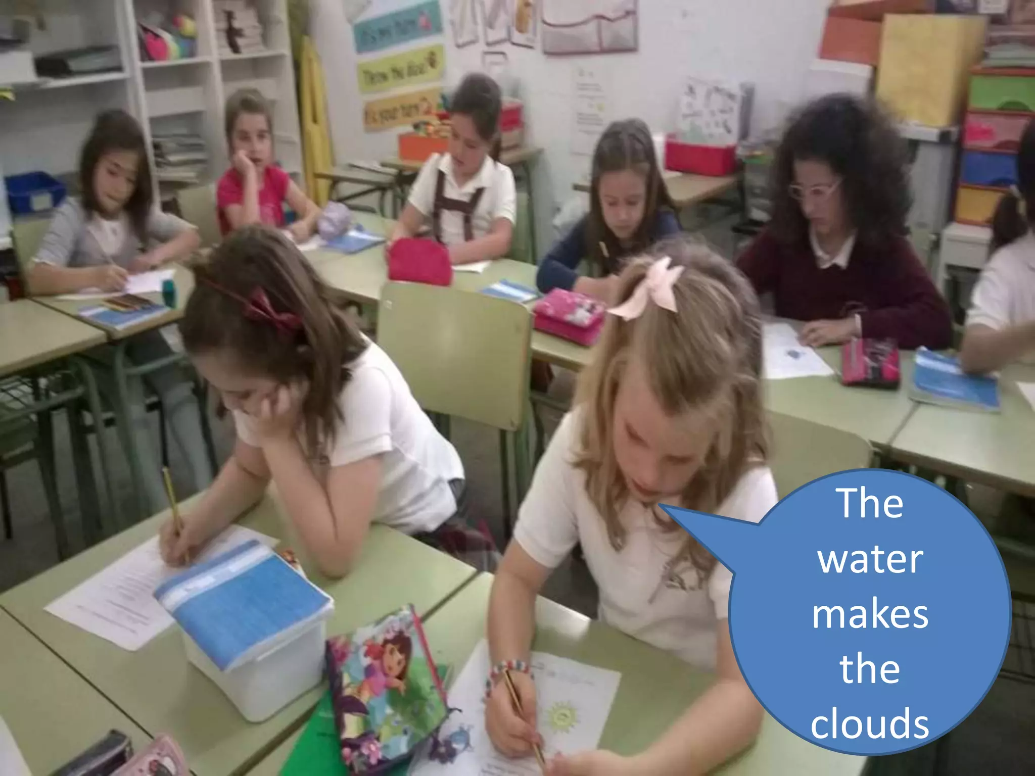 The
water
makes
the
clouds