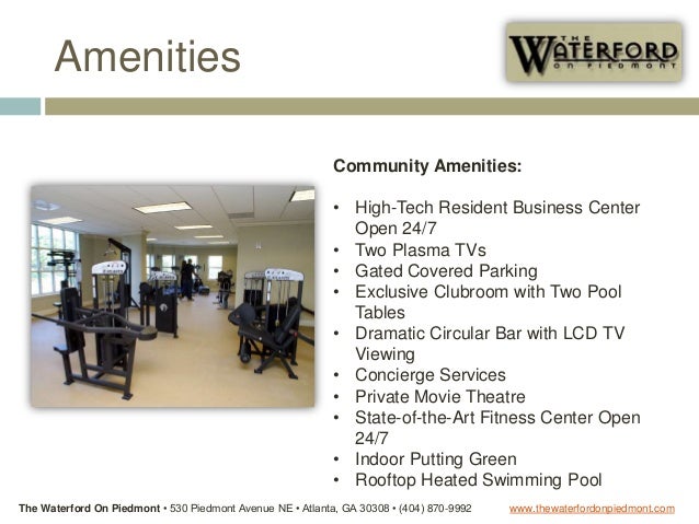 The Waterford on Piedmont Apartments, Atlanta, GA The Waterford on Piedmont Apartments, Atlanta, GA