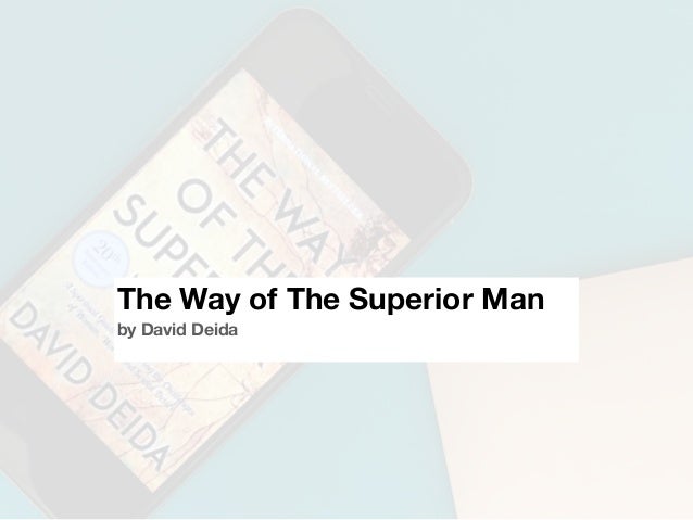 Book Summary The Way Of The Superior Man Book Summary The Way Of The Superior Man