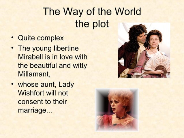 The way of the world | PPT