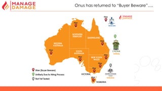 28
Onus has returned to “Buyer Beware”….
 