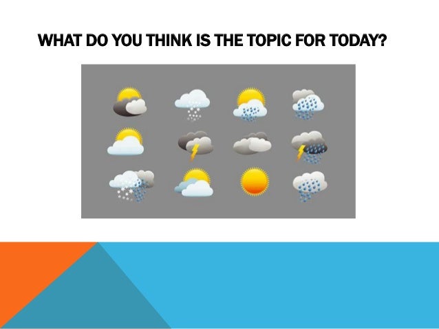the weather powerpoint presentation