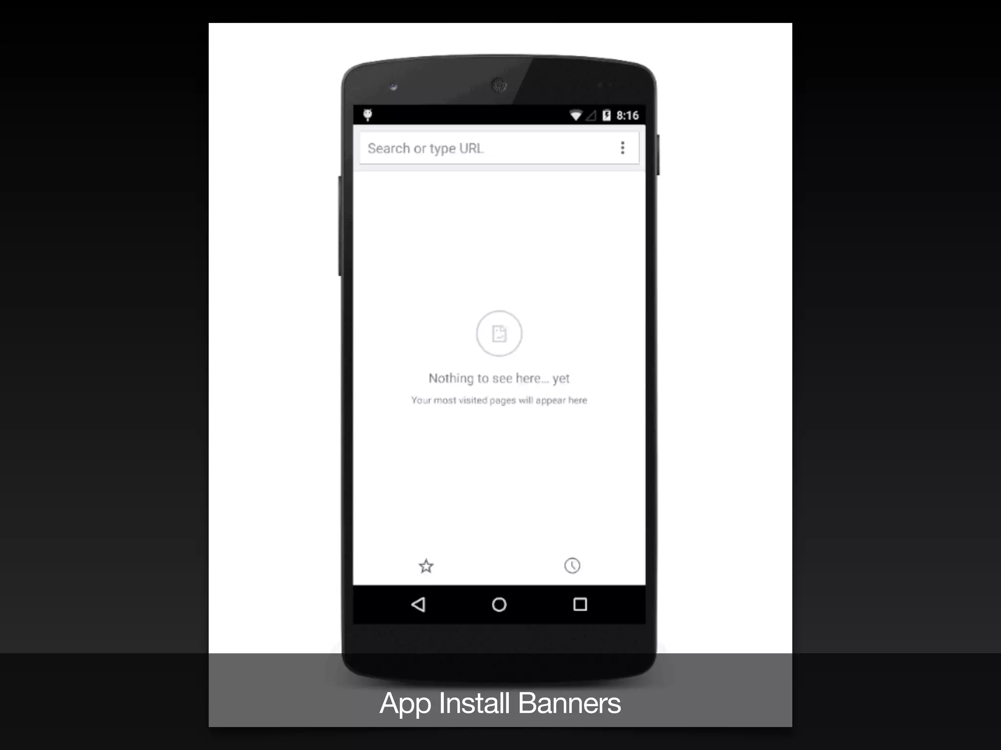 Cache management & whitelistsApp Install Banners
 