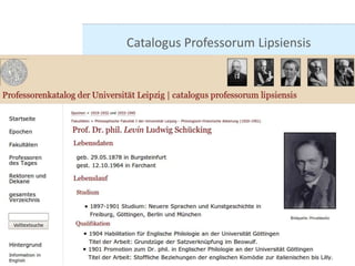 Catalogus Professorum Lipsiensis
 