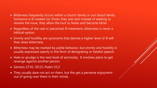 The weeds of anger | PPTX