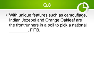 The Weekly Quiz by Prateek , APS Danapur