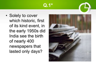 The Weekly Quiz by Prateek , APS Danapur