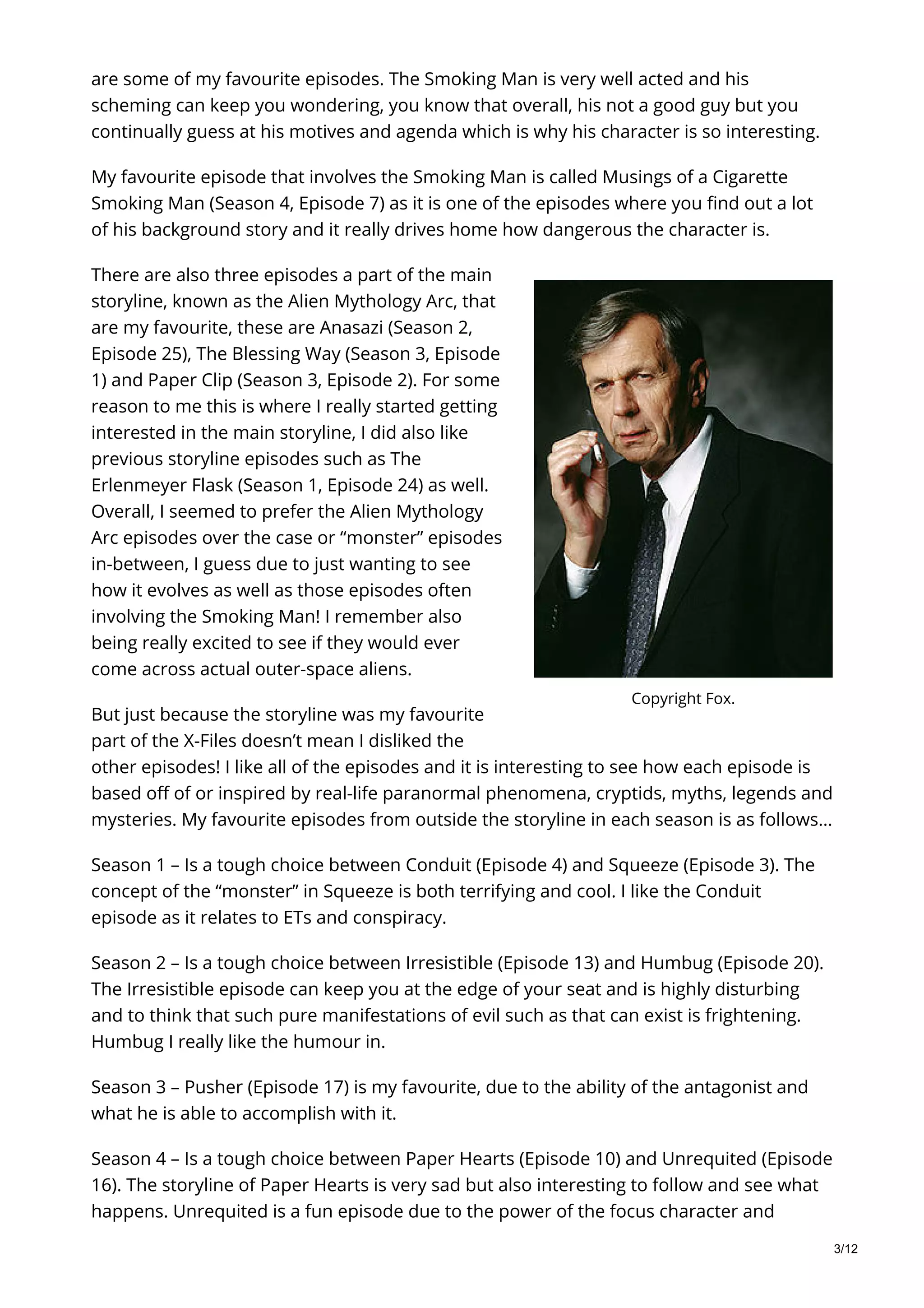 The Paranormal Alphabet X The X-Files | PDF