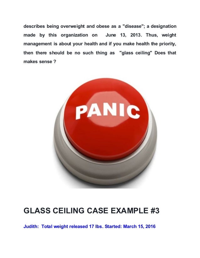 The Weight Loss Glass Ceiling Article 5