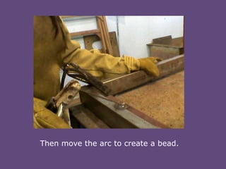 Then move the arc to create a bead.

 