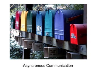 Asyncronous Communication
 