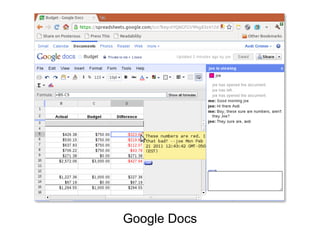 Google Docs
 