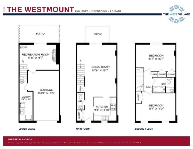 The west village, floorplans