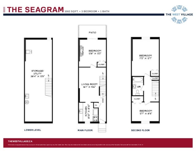 The west village, floorplans