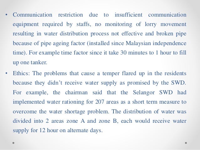 The wet valley crisis in Koula lampur Malaysia