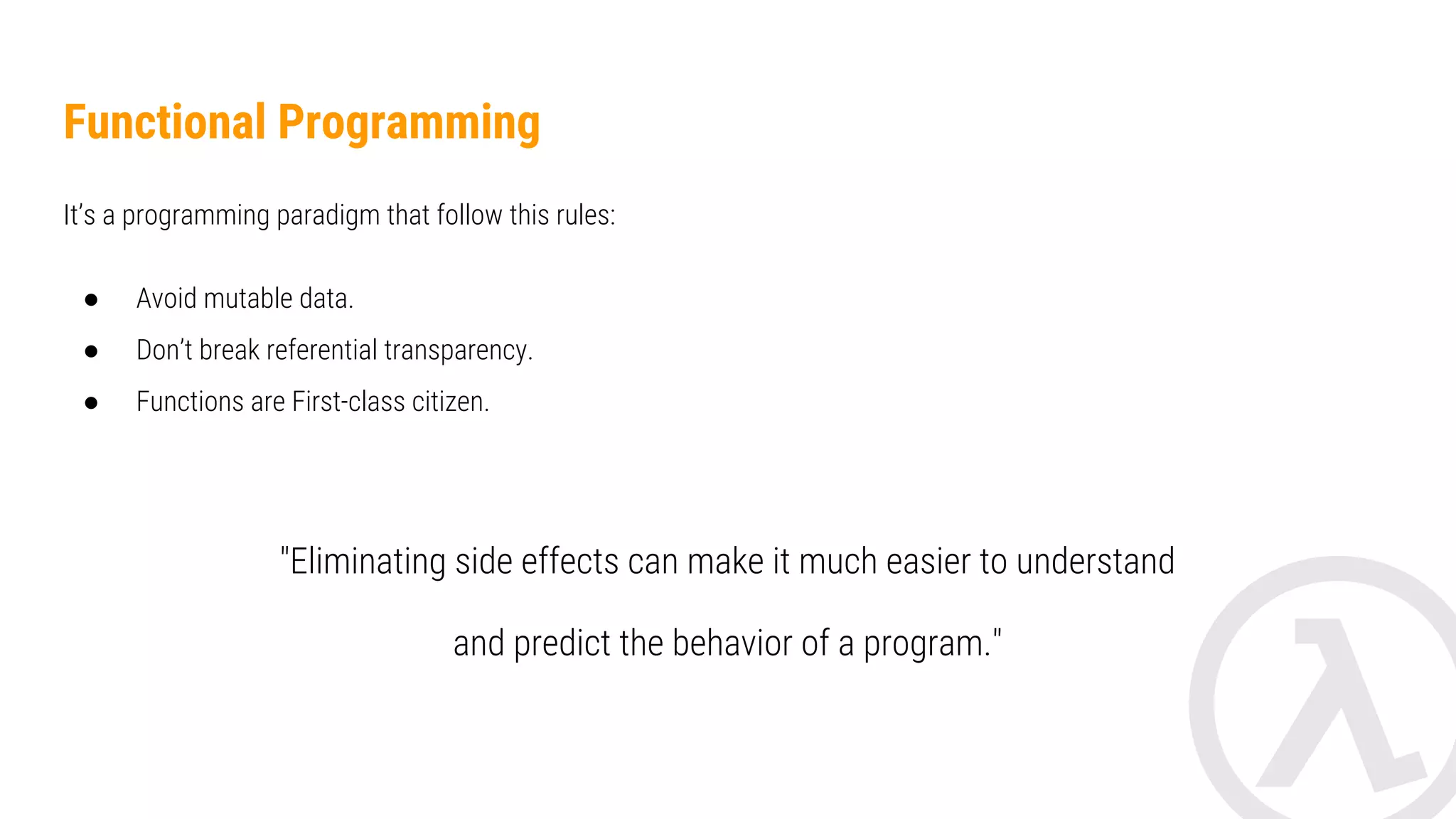 Monads A Monad is just a monoid in the category of endofunctors. What’s the big deal? 