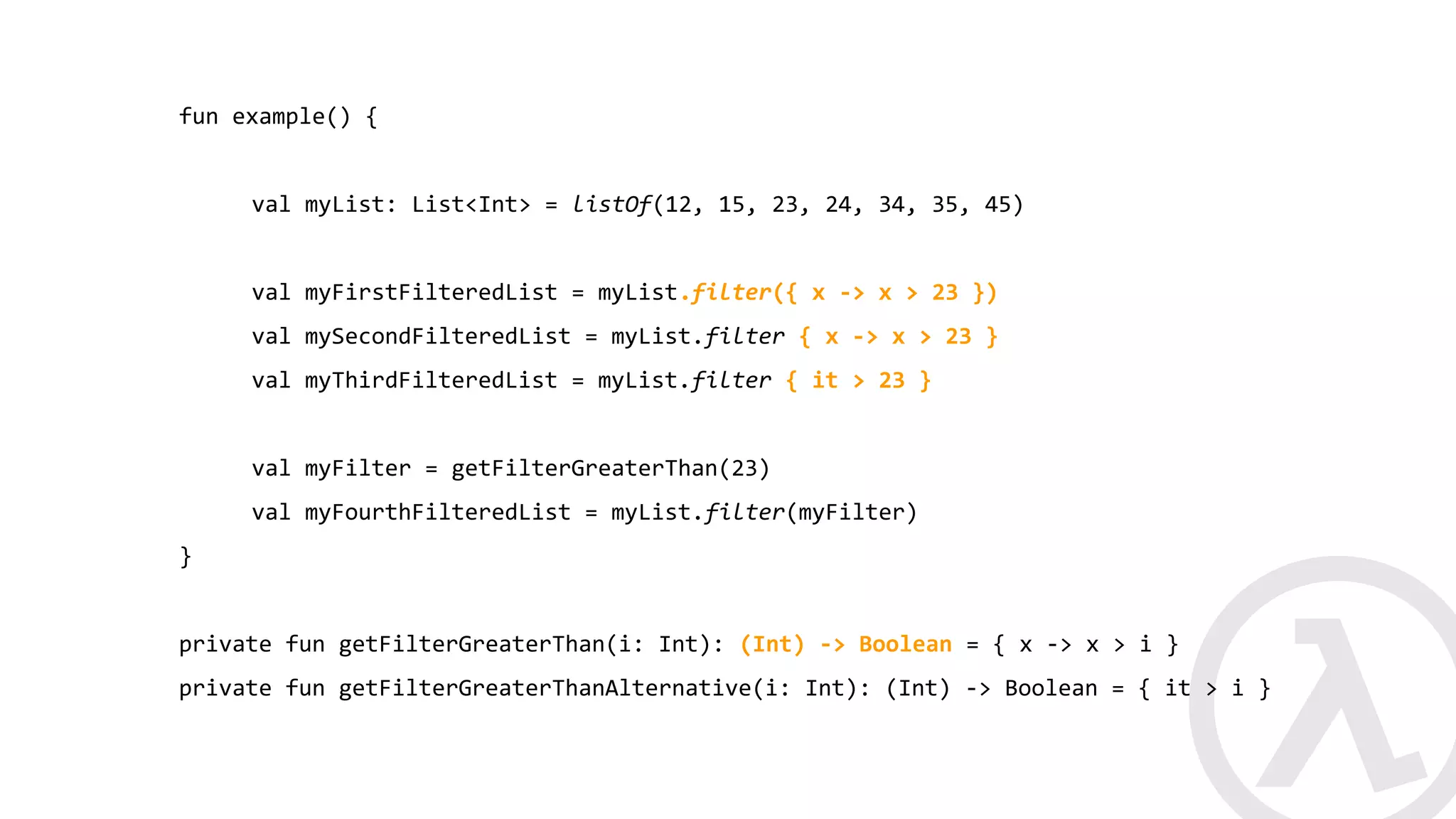 Sealed Classes (As Java Enum but much more powerful) Sealed classes are used for representing restricted class hierarchies, when a value can have one of the types from a limited set, but cannot have any other type. sealed class Expression { class Const(val number: Double) : Expression() class Sum(val e1: Expr, val e2: Expr) : Expression() object NotANumber : Expression() } 