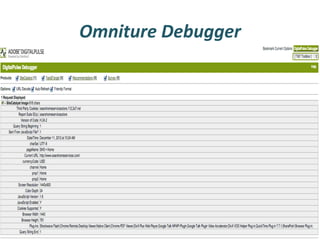 Omniture	
  Debugger	
  
 